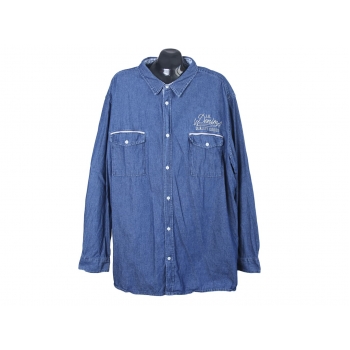 Рубашка джинсовая мужская JOHN BANER JEANSWEAR, 4XL