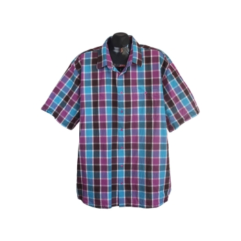 Мужская рубашка в клетку ZAB, 3XL 