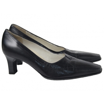 Женские черные кожаные туфли ARA 36 размер