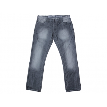 Мужские серые джинсы IDENTIC W 36 L 32   
