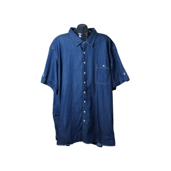 Мужская синяя рубашка DRESSMANN, 6XL