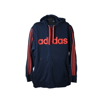 Мужская синяя худи с капюшоном ADIDAS, 3XL