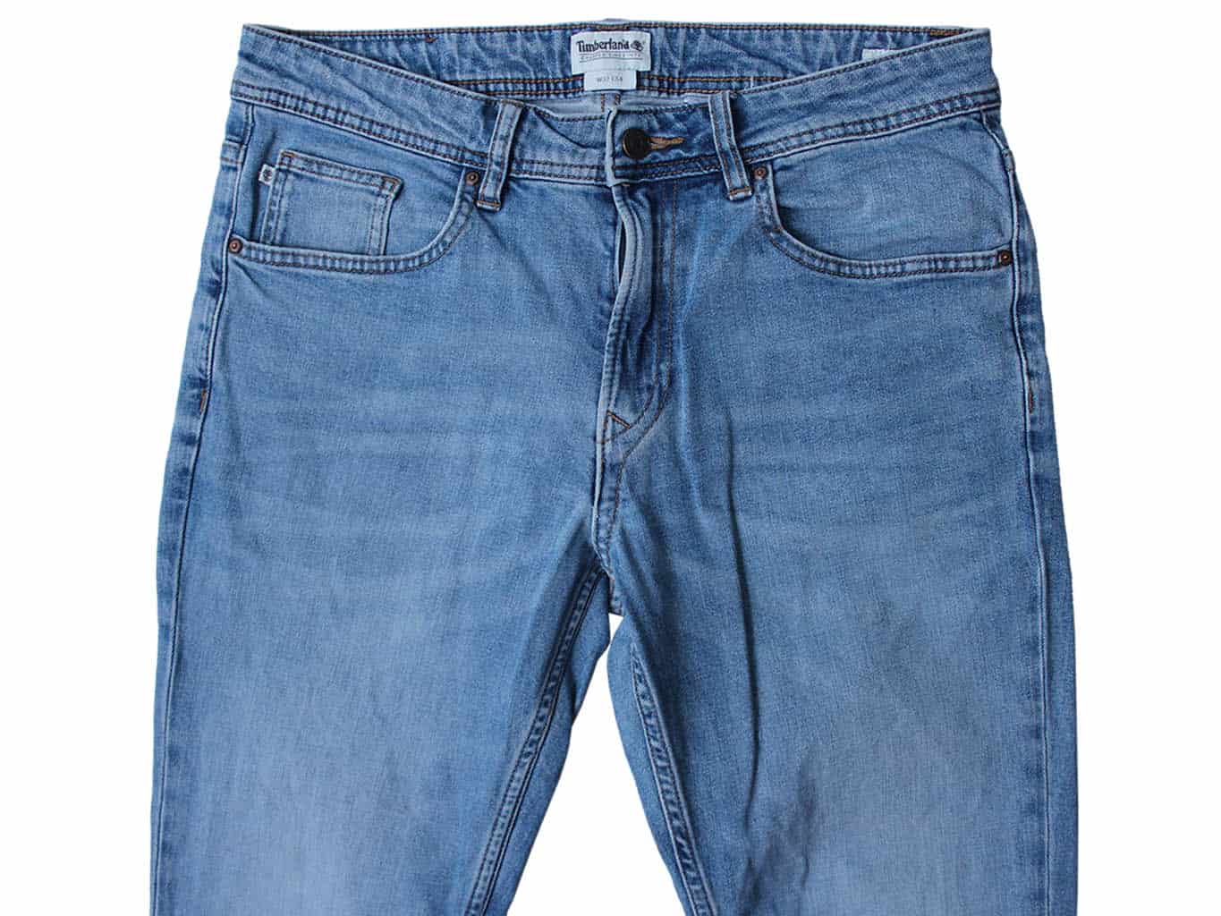 Мужские голубые джинсы W32 L32 - Б У - TIMBERLAND, цена 1199, купить в ...