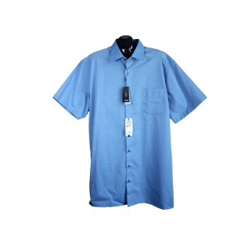 Мужская синяя рубашка OLYMP LUXOR, 3XL 