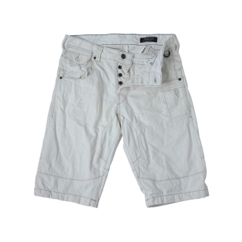 Мужские белые джинсовые шорты JACK & JONES W34