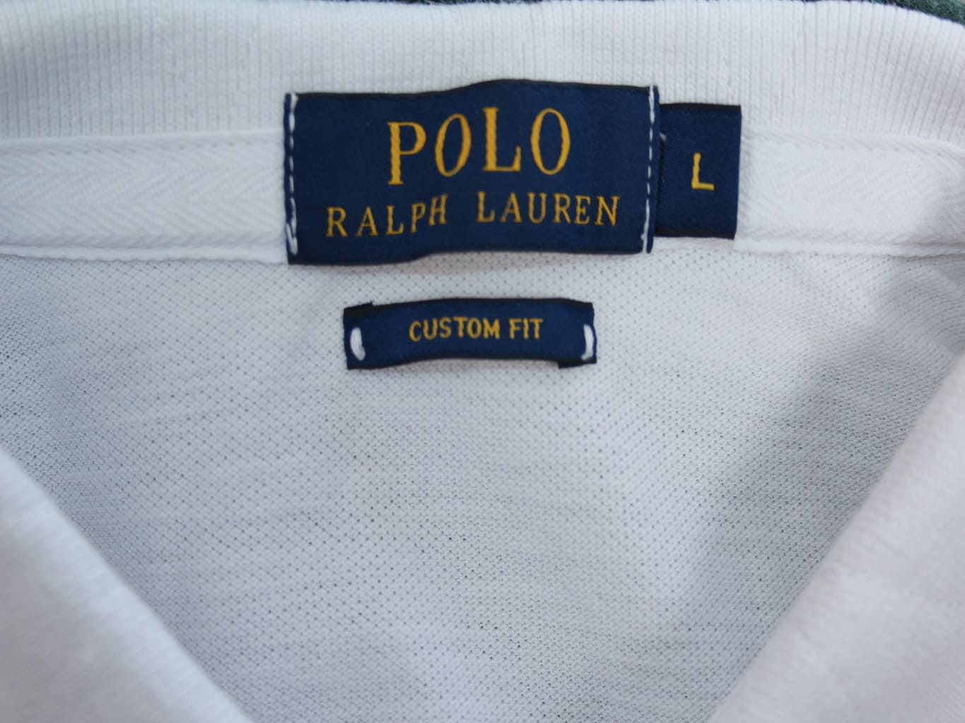 Мужское белое поло RALPH LAUREN - L - Б У - POLO by RALPH LAUREN, цена  1299, купить в Киеве, Украина - Брендпосылторг