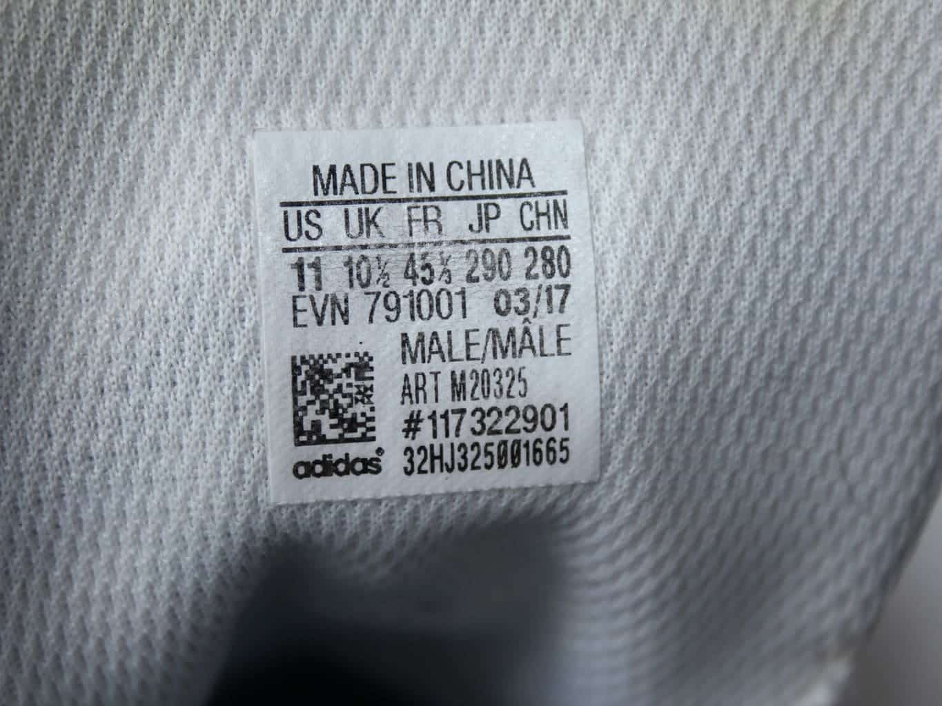 Adidas china manufacturer us best sale