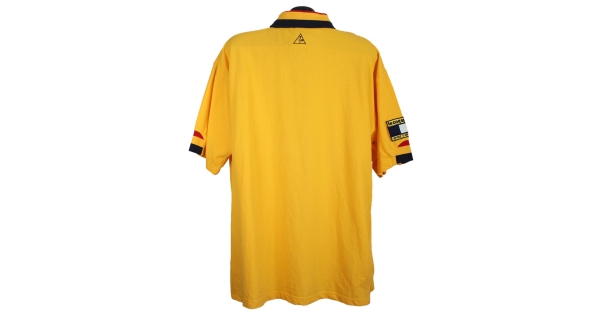 Мужское желтое поло - XL - Б У - LE COQ SPORTIF, цена 1299