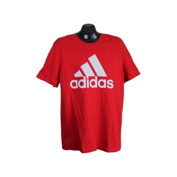 Мужская красная футболка ADIDAS, M  