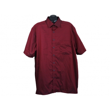 Мужская бордовая рубашка OLYMP LUXOR, 3XL 