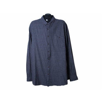 Рубашка теплая в клетку мужская DRESSMANN SLIM FIT, 3XL