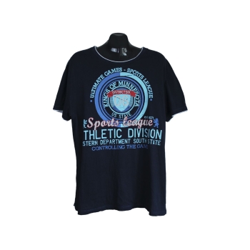 Футболка мужская синяя ANGELO LITRICO, XL