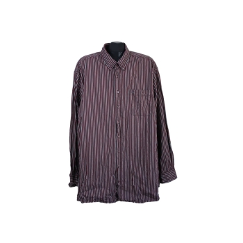 Рубашка мужская бордовая в полоску CAMEL ACTIVE, 5XL