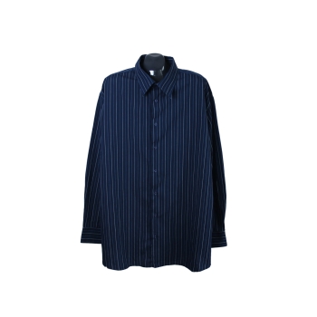 Рубашка мужская синяя в полоску OWK, 5XL