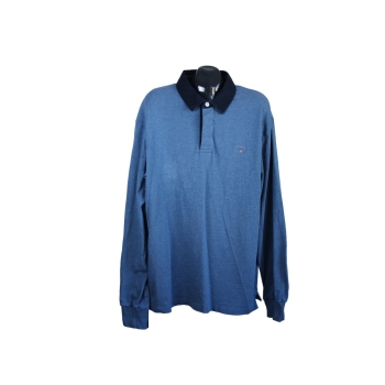 Поло мужское трикотажное с длинным рукавом GANT, XL