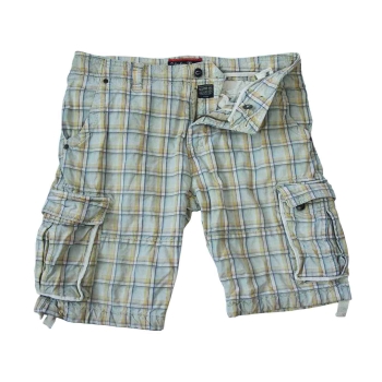 Шорты карго мужские в клетку SCOTCH & SODA W 38