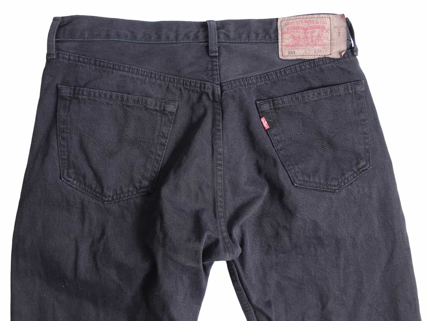Б У - Джинсы мужские черные - W34 L36 - 501 LEVIS, цена 3999, купить в ...