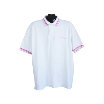 Поло белое мужское PIERRE CARDIN, XL Поло белое мужское PIERRE CARDIN, XL