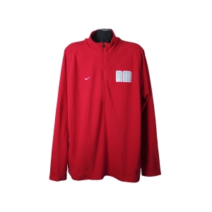 Кофта флисовая мужская красная NIKE FIT THERMA, XXL