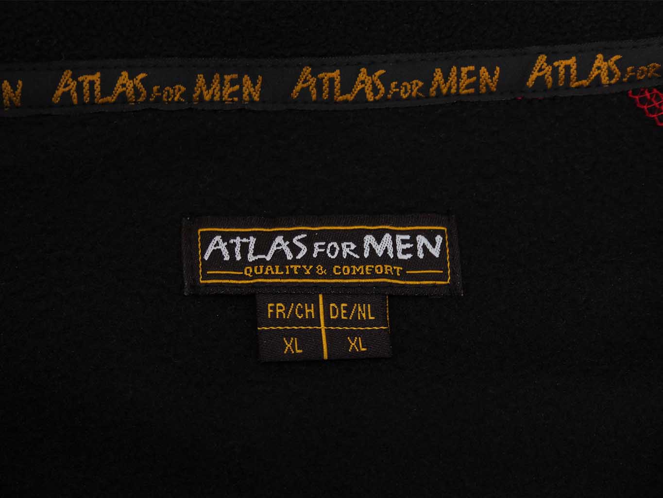 Мужская тонкая флисовая кофта - XL - Б У - ATLAS FOR MEN, цена 799 ...