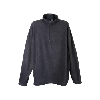 Мужская серая флисовая кофта CANDA, 3XL