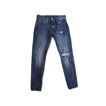 Женские рваные джинсы LEVIS 512, S 