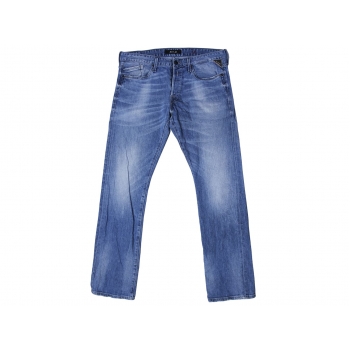 Мужские зауженные джинсы REPLAY W 34 L 32   