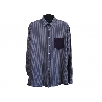 Рубашка мужская в полоску KITARO, XL