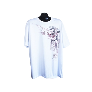Футболка белая мужская быстросохнущая ATLAS FOR MEN, XL