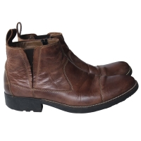 Ботинки мужские кожаные коричневые RIEKER 42 размер 