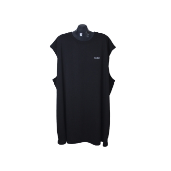 Мужская черная футболка без рукавов REEBOK, 7XL