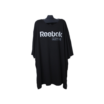 Мужская черная футболка REEBOK PLAY DRY, 9XL