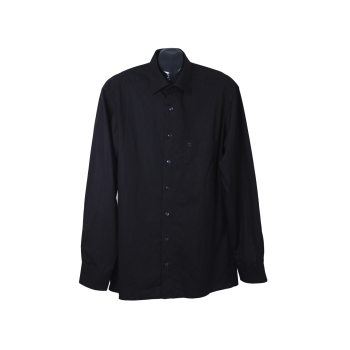 Рубашка черная мужская OLYMP LUXOR MODERN FIT, L 