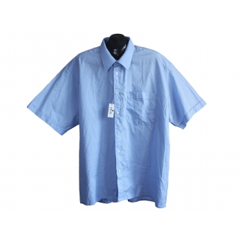 Рубашка однотонная голубая мужская ORVIS, 3XL 