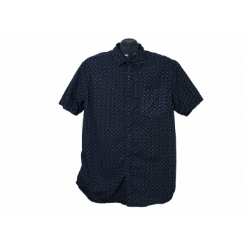 Рубашка мужская синяя DENIM & FLOWER, M