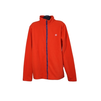 Кофта флисовая мужская оранжевая AHKKA OUTDOOR, XXL