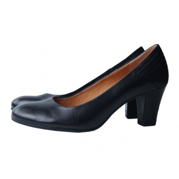 Женские кожаные черные туфли CAPRICE OnAIR 38 размер