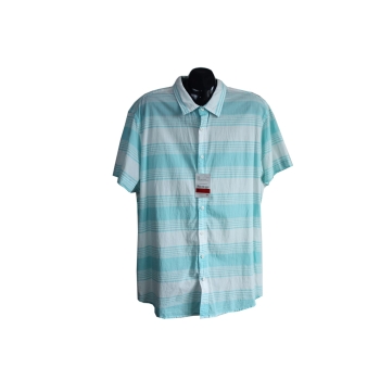 Рубашка мужская голубая ANGELO LITRICO SLIM FIT, XXL