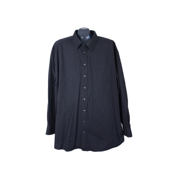 Рубашка мужская черная CANDA FINEST TAILOR, 5XL