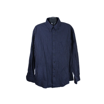 Рубашка мужская синяя в полоску CANDA, 3XL