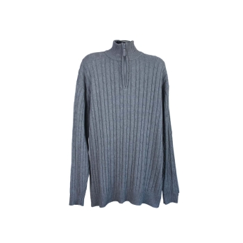 Свитер под горло мужской серый BEXLEYS, 5XL 