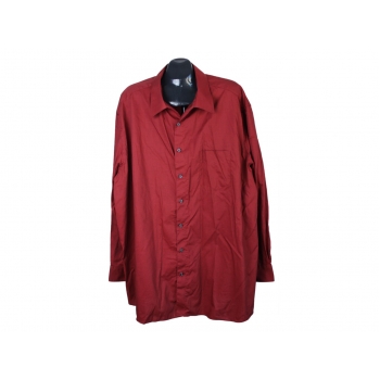 Рубашка бордовая мужская WALBUSCH EXTRAGLATT, 6XL