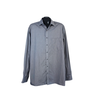Рубашка мужская серая ETERNA BLACK LINE, XL