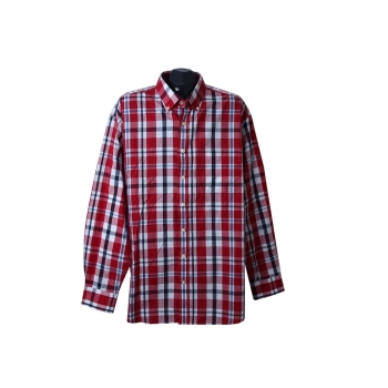 Рубашка красная в клетку мужская A.W DUNMORE, 3XL