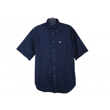 Рубашка синяя мужская BANANA REPUBLIC, XL 