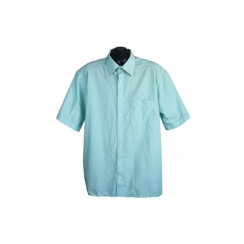 Рубашка мужская бирюзовая ETERNA EXCELLENT, XL