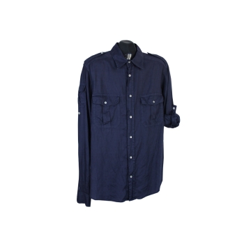 Рубашка льняная мужская REGULAR FIT MARINA YACHTING, L 