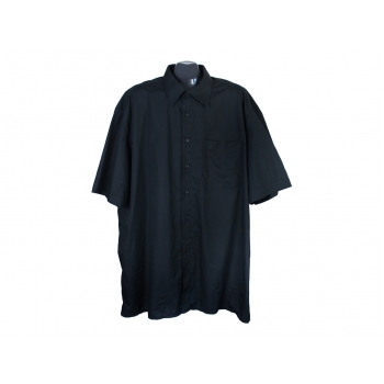 Рубашка черная мужская JUPITER, 3XL