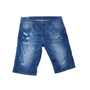 Шорты джинсовые рваные мужские FRANKIE MORELLO W 36  