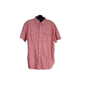Рубашка коралловая мужская OLD NAVY SLIM FIT, 3XL